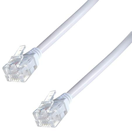 connektgear 3m ADSL Broadband High Speed Modem Cable RJ11 Male to RJ11 Male