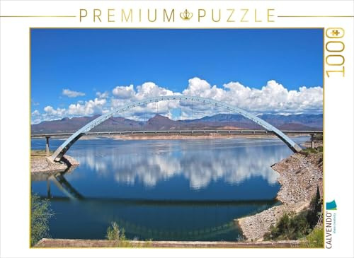CALVENDO Puzzle EIN Motiv aus dem Kalender Apache Trail, Arizona, USA 2017 | 1000 Teile Lege-Größe 64 x 48 cm Foto-Puzzle für glückliche Stunden