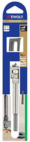 TIVOLY Ausziehbarer Holzbohrer, Durchmesser 13 > 45 – 10801021345