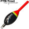 FTM Unisex – Erwachsene 10C6100302C10 Trout New Generation Shaker Forellenwackler-Forellenpose für Forellenteich, Angelpose für Forellensee, Forellenangeln, Pose, Tragkraft:2g, Bunt, Normal