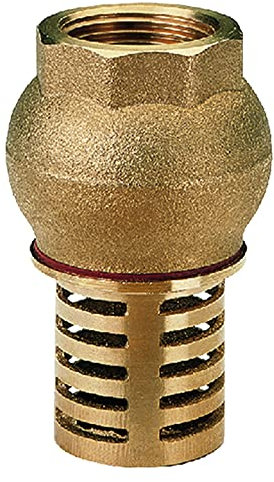 1 1/4 laiton d'aspiration de la vanne contrôle clapet anti-retour pour la pompe