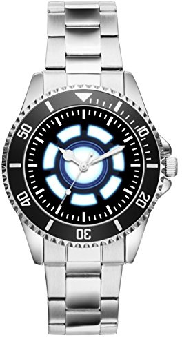 KIESENBERG Iron Man Arc Reactor Avengers Comic Watch - Wristwatch 1239