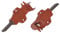 CHARBONS MOTEUR X 2 POUR LAVE LINGE ARISTON - C00196544