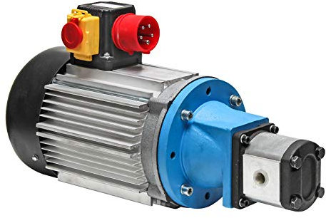 Hydraulikpumpe System Pumpe mit Motor 400 Volt 5,5 kW 250Bar 3000 U/min 36 Liter