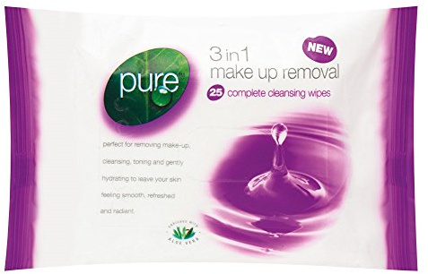 Stalwart PMU25 Pure 3 in 1 Facial Wipes (Pack of 25)