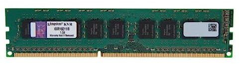 Kingston KVR16E11/8 RAM 8Go 1600MHz DDR3 ECC CL11 DIMM, 240-pin