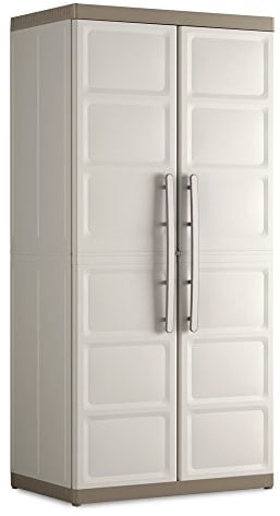 Kis Kunststoffschrank Excellence XL hoch, 1 Stück, sandfarben, 9680000 0313 02