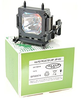 Alda PQ Premium, Beamer Lampe kompatibel mit SONY HW30ES, HW50ES, HW55ES, VPL-VW95ES, VPL-HW40ES, VPL-HW55ES, VPL-HW30AES, LMP-H202 Projektoren, Lampe mit Gehäuse