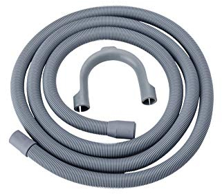 WENKO Spiral-Ablaufschlauch - 19 mm M x 250 cm x ¾T, 250 cm