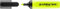 edding 345 Textmarker - gelb - 1 Highlighter - Keilspitze 2-5 mm - ideal für leuchtende Markierungen und Hervorhebung von Textpassagen und Notizen