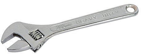 Silverline WR20 Adjustable Wrench Length 200 mm - Jaw 22 mm