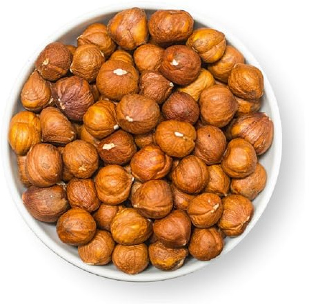1001 Frucht - Haselnusskerne mit Haut 500g naturbelassen, Neue Ernte 2025, Unbehandelte gesunde Nüsse aus Italien - ganze Haselnüsse ohne Schale gentechnikfrei, Haselnuss Rohkost-Qualität