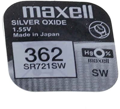 Pila botón Maxell 362 / SR721SW 1,5V