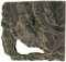 Trixie 76194 Eck-Fels mit Höhle und Plattform, 16 × 12 × 15 cm