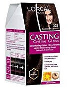 L'Oreal – Coloración – Casting Creme Gloss – Colores castaño y oscuro – 323 chocolate negro
