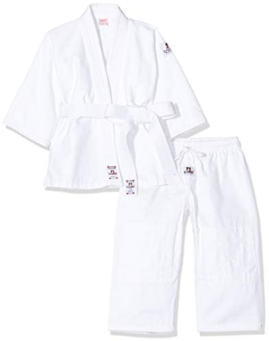 DANRHO Judogi Yamanashi pour enfant,Blanc ,120 cm