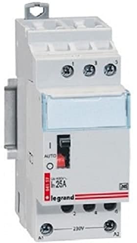 Legrand - Contacteur pour tarifs heures creuses - tripolaire 400V~ - 20A - 2 modules