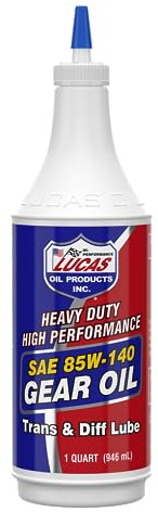 Lucas Oil 10042 Heavy Duty High Performance SAE 85W-140 Gear Oil - 1 Quart