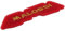 Cartouche De Filtre À Air Éponge Rouge Malossi pour Boîte À Air d'origine, Gilera D.N.A, Derbi Atlantis Et Gp1 avec Moteur Piaggio