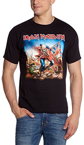Loud Distribution Iron Maiden Trooper Album Cover T Shirt XL Black