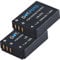 2 x Dot.Foto LB-070 Premium 7.4v / 1000mAh Rechargeable Battery for Kodak PixPro AZ651, AZ652, AZ901, S-1