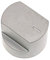 Spares2go Control Knob Switch & Shaft for Stoves 61EDO 61EHDO BL ST WH Oven Cooker Hob (Silver)
