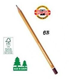 Koh-I-Noor 1500 6B Bleistift Graphit (12 Stück)