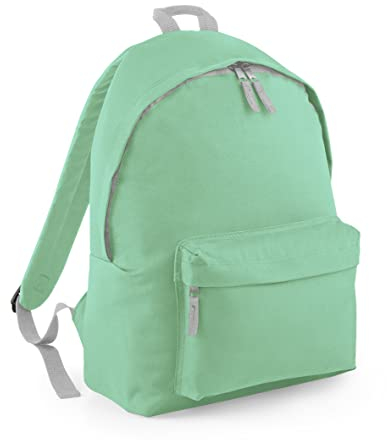 BagBase BG125 Original Fashion Backpack - Mint Green/Light Grey