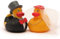 Duckshop - Badeenten - Hochzeitspaar - Dekoartikel - Set - 2 Stück