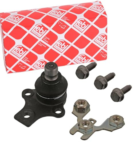 febi bilstein 01158 Traggelenk mit Anbaumaterial, 1 Stück | Kompatibel mit: VW GOLF II, JETTA II