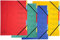 Exacompta 54070E Premium Ordnungsmappe aus extra starkem Colorspan-Karton DIN A4 7 vollfarbige bunte Fächer mit Organisationsdruck Ringmappe Register-Mappe 1 Stück Zufallsfarbe