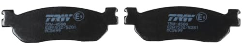 TRW MCB699 Brake Pad Set Disc Brake Organic Allround Compatible for Yamaha YZF - Rear Axle and Other Vehicles