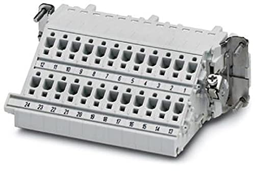 PHOENIX CONTACT HC-B 24-A-DT-PEL-F Klemmenadapter, 24 Polig, 172.200g, 5 Stück