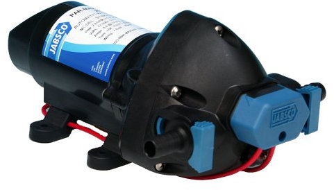 Jabsco 31395-0292 Marine ParMax 2.9 Water System Pump (2.9-GPM, 25-PSI, 12-Volt), Black