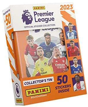 Premier League 2022/23 Sticker Collection Pocket Tin