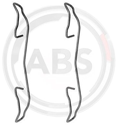 A.B.S. 1187Q Zubehörsatz Scheibenbremsbelag Kompatibel mit FORD Kuga Mk2 DM2 3M512B486AA 7701049765 6531187