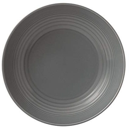 Royal Doulton 40003012 Gordon Ramsay Maze Pasta Bowl 24cm Dark Grey, Porcelain
