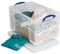 Really Useful 84 Litre Versatile Clear Storage Box: Stackable, Transparent, Secure. Ideal for Storage & Transport. Organize with Ease, Ultimate Convenience