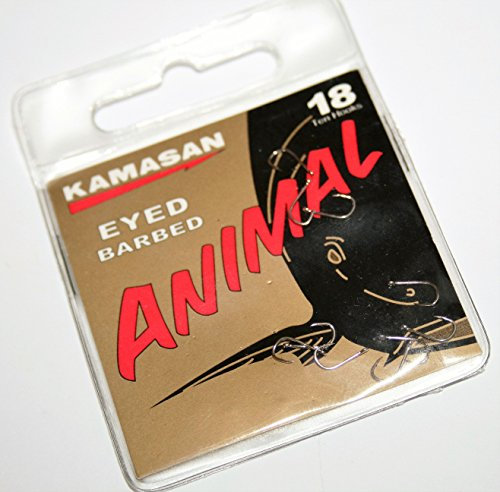 KAMASAN ANIMAL EYED BARBED HOOKS (18)