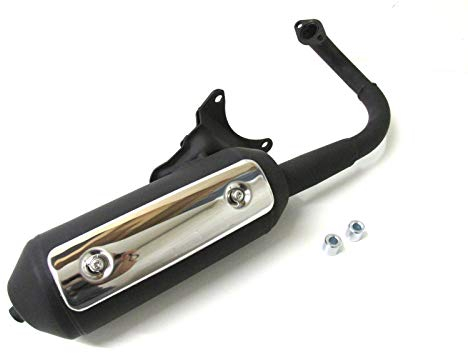 Auspuff Ersatz Auspuffanlage Offen für Aprilia Sportcity SR 50, Gilera DNA Easy Moving Ice Runner Stalker Storm Typhoon, Diesis Fly Free Liberty NRG MC2 MC3 Power NTT TPH Zip SSL