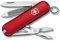 Couteau de poche Victorinox Classic (7 fonctions, ciseaux, lame, lime à ongles) rouge