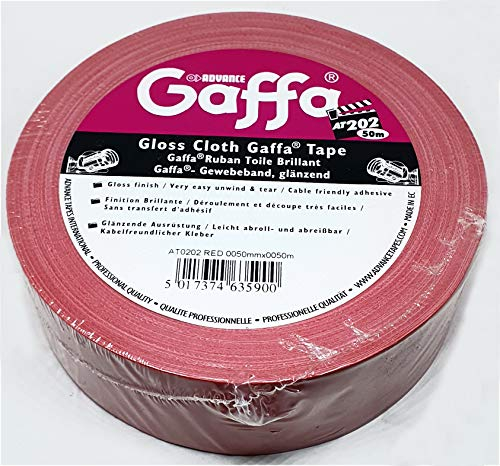Advance Gaffa Tape AT202 verstärkt rot · Klebeband