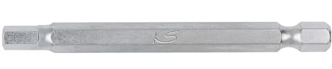 KS Tools 911.7563 1/4 Zoll Classic Bit Innensechskant, 75mm, 6mm