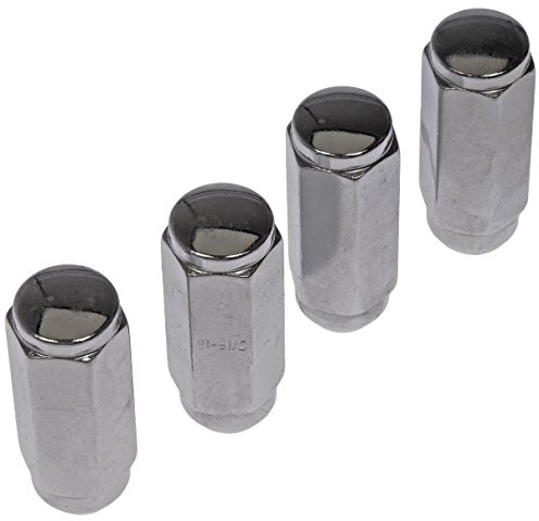 Dorman 711-514 Wheel Nut Chrome Duplex Acorn Extra Long 9/16-18 Compatible with Select Models, 4 Pack