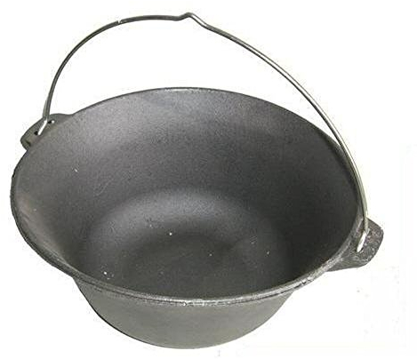 Armeeverkauf Kessel Guss 6 Liter