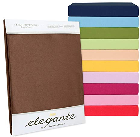 elegante Jersey Spannbettlaken