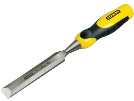 Stanley 0-16-879 Ciseau à Bois bi-Matière, 22 mm