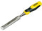 Stanley 0-16-879 Scalpello per Legno Dynagrip, Giallo/Nero, 22MM