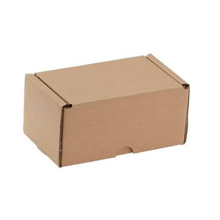 BB-Verpackungen 500x Faltkartons 120x77x63mm 1-wellig braun (500 Stück)| Kleiner Versandkarton, ideal als Warensendung, DHL Päckchen S, GLS/DPD XS-Paket