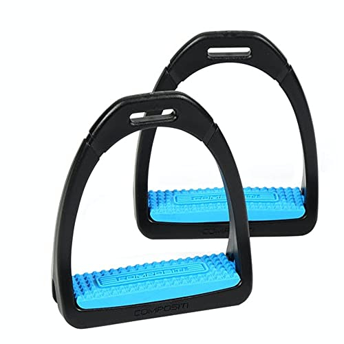 Shires Compositi Premium-Profil Steigbügel, hellblau